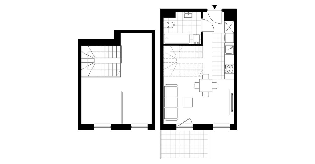2-pokojowe mieszkanie 48m2 + balkon Bez Prowizji - Pełny obrazek: 5/10