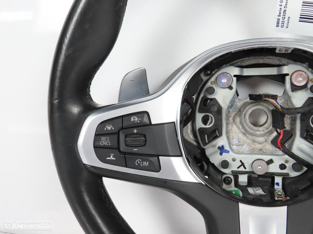 Volante com patilhas e multifunções Pack M Usado / Original BMW 7 (G11, G12)/BMW... - 6