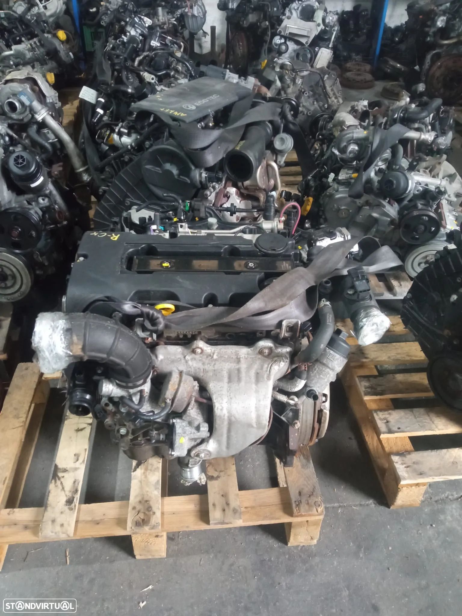 Motor Opel Astra J 1.4 turbo REF: A14NET - 1