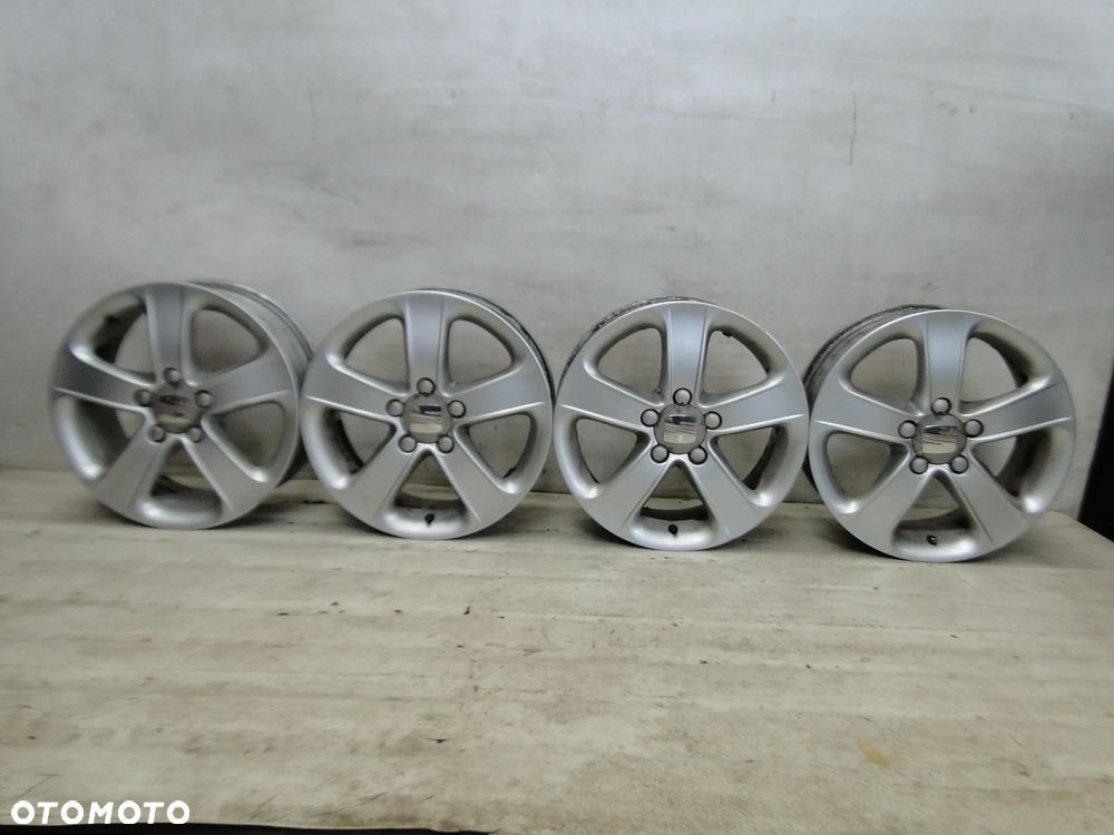 SEAT IBIZA IV 4 LEON ALTEA FELGA FELGI ALUMINIOWE 6.5x16 5x112 ET-50 - 1