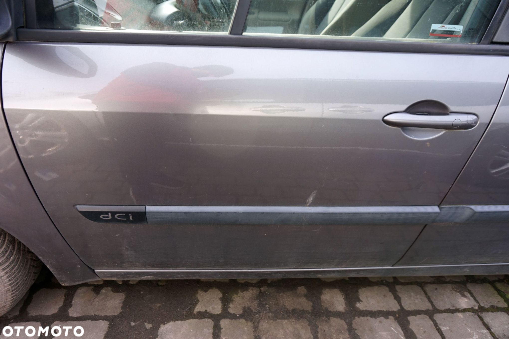 DRZWI PRZEDNIE LEWE SCENIC II PH1 NV603  SZARY RENAULT 2004-2006 - 3