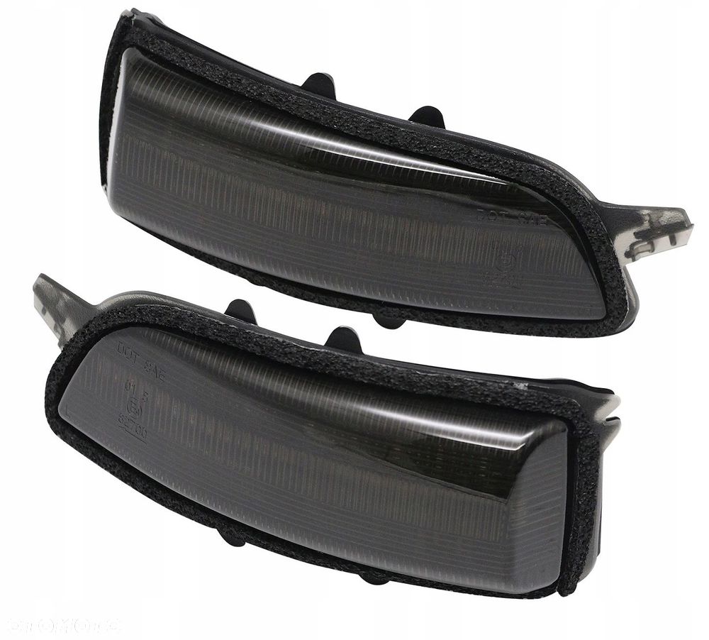 Kierunkowskaz Migacz Lusterko kpl Led Tuning Black Jaguar Xf XJ X-type - 1