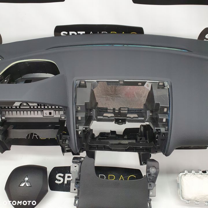 MITSUBISHI ECLIPSE CROSS DESKA ROZDZIELCZA KONSOLA KOKPIT PULPIT PODUSZKI AIRBAG AIR BAG PASY KIT SET - 3