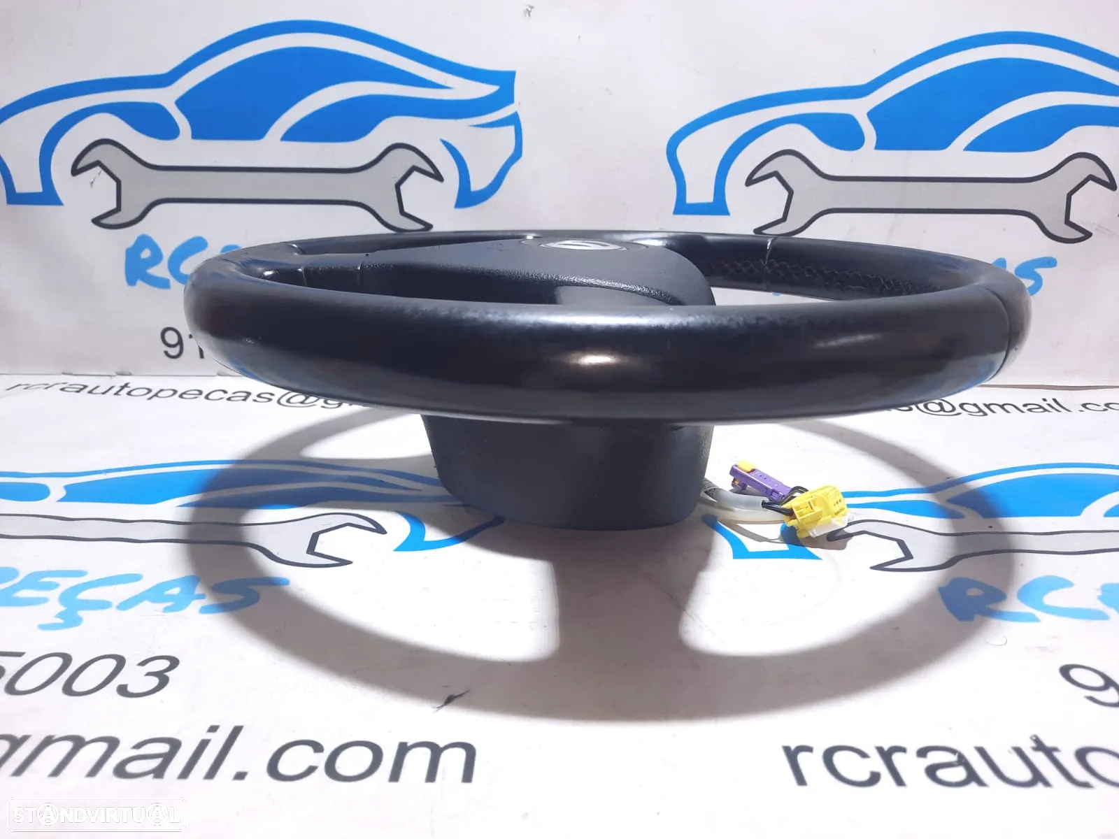 VOLANTE GUIADOR COMPLETO VW VOLKSWAGEN GOLF V 5 MK5 1K0419091M 1K0419091 PELE AIRBAG - 6