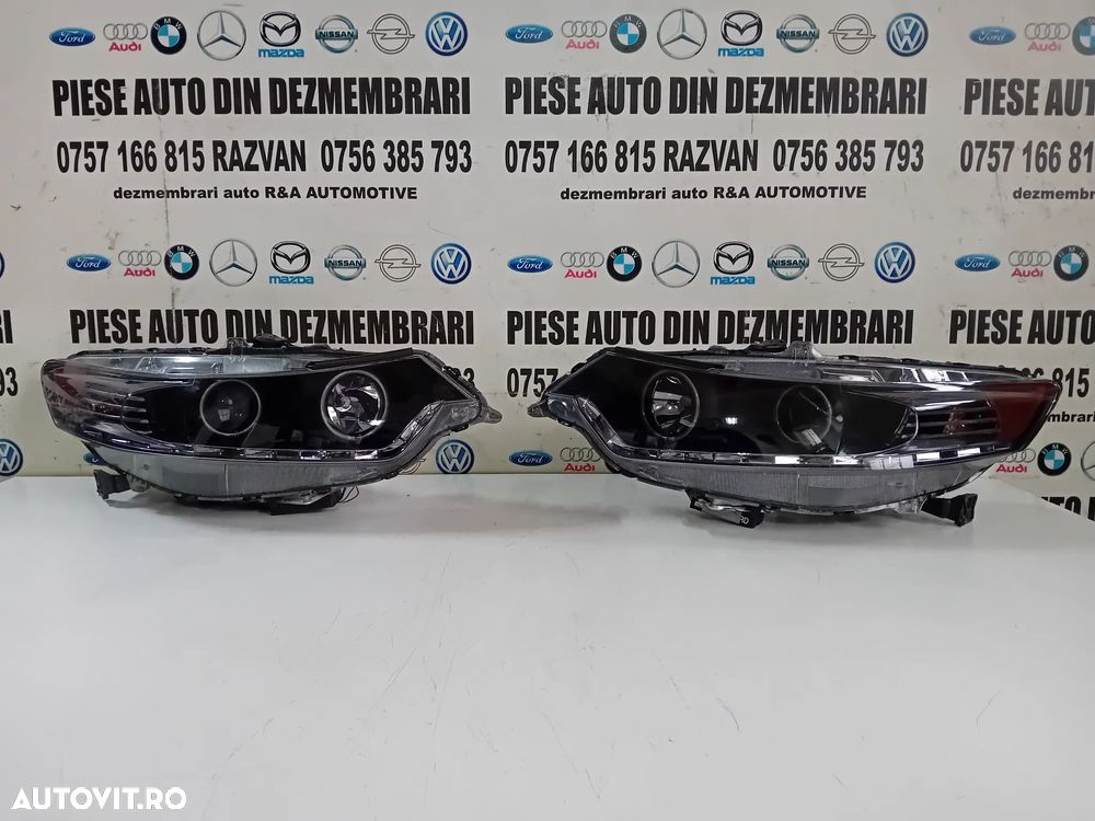 Set Faruri Far Stanga Dreapta Full LED Honda Accord 2008-2013 Volan Stanga - 2