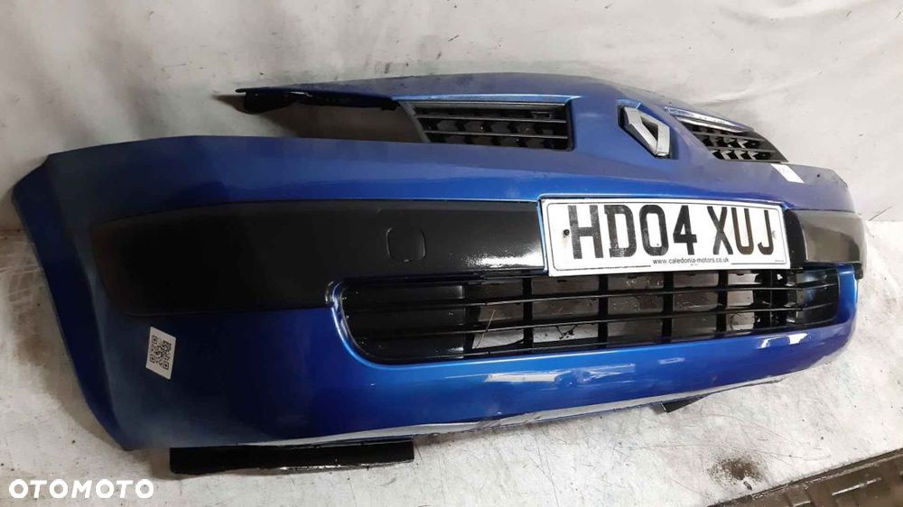 $ ZDERZAK PRZÓD PRZEDNI RENAULT MEGANE 2 II BŁĘKITNY NIEBIESKI - 4