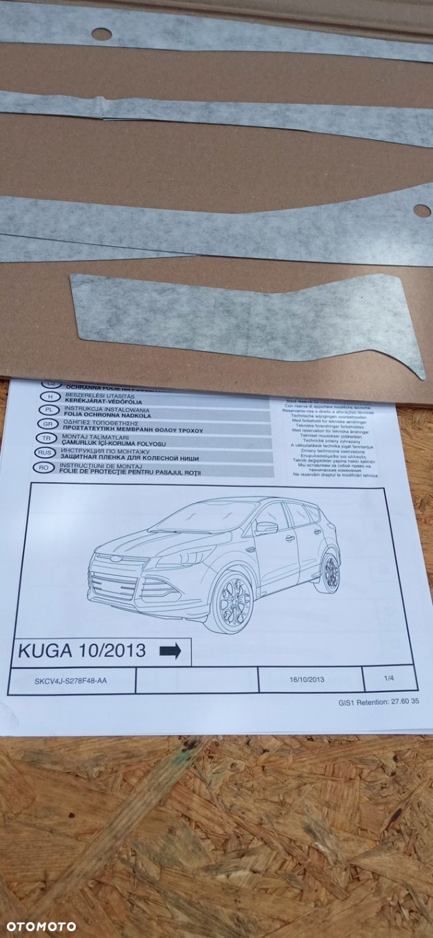 FORD KUGA II 13- ZESTAW FOLII OCHRONNYCH - 3