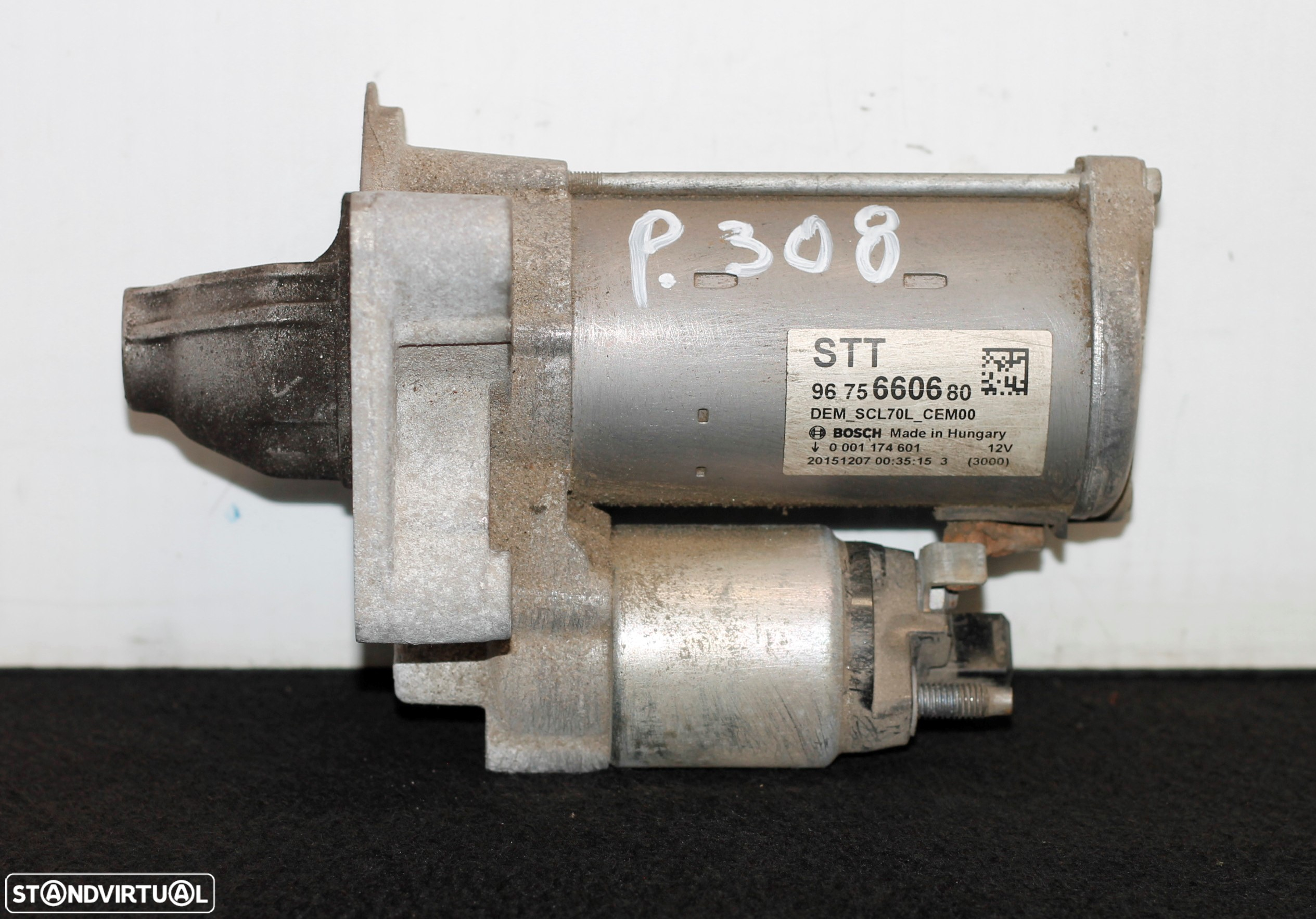 MOTOR DE ARRANQUE PEUGEOT 308 - 2