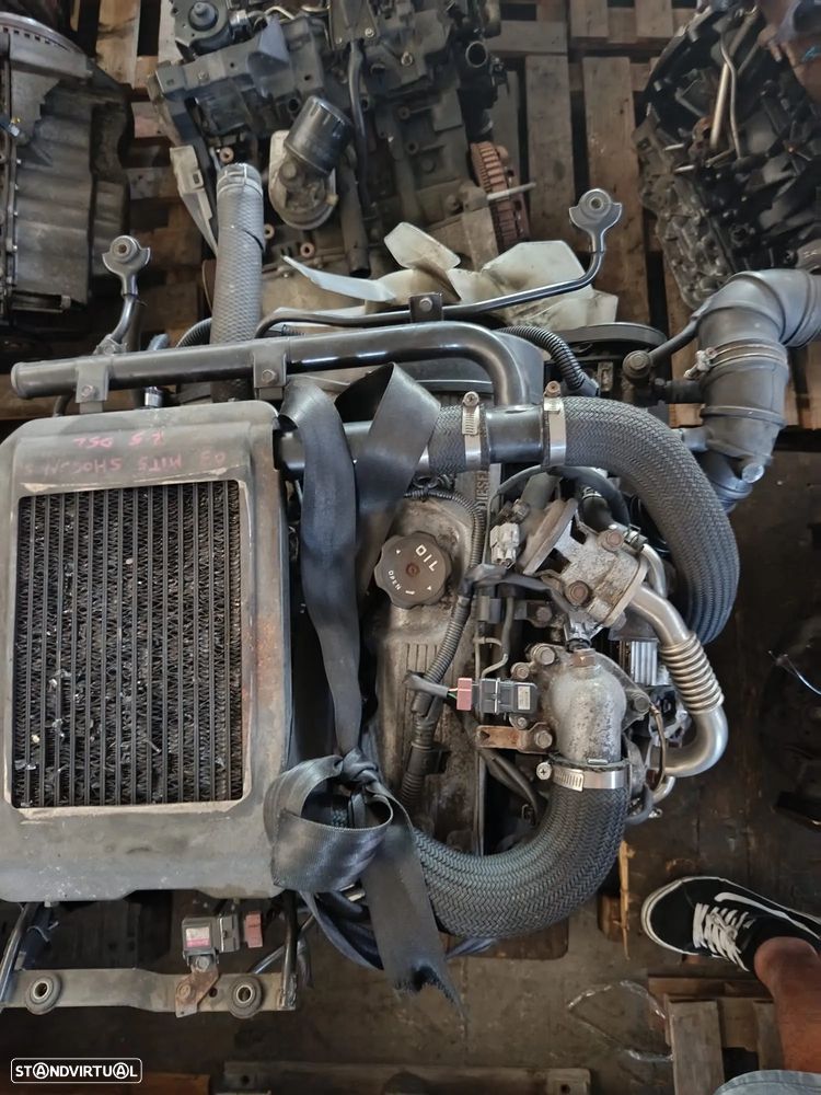 Motor Mitsubishi L200 2.5D REF: 4D56 (bomba elétrica) - 1