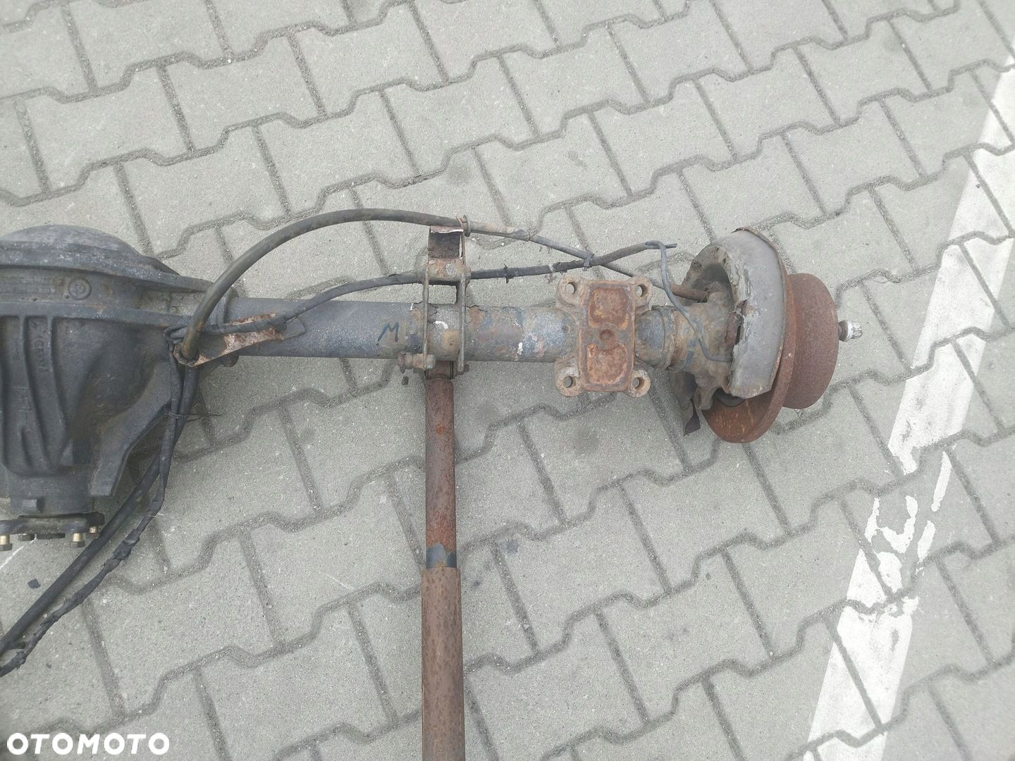 TYLNY MOST DYFER SPRINTER VW LT 95-06R 3811 38/11 ABS POJEDYNCZE KOLO - 4