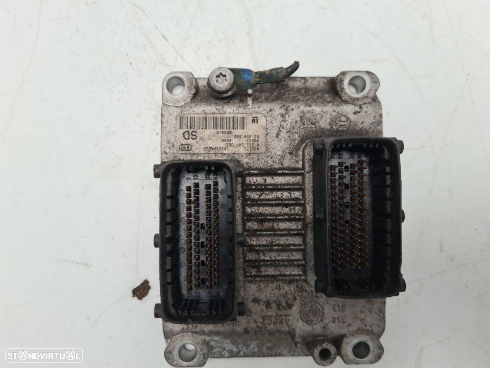 CENTRALINA ECU MOTOR OPEL CORSA C 1.2i 16V 75CV Z12XE GM55350552 B03015 0261207962 CORSA C 1.0i 12V 60CV Z10XEP - 1