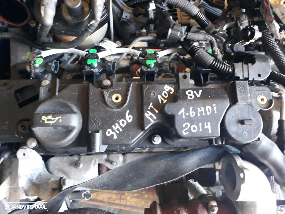 CITROEN PEUGEOT MOTOR 1.6 HDI 2014 9H06 MT109 - 3