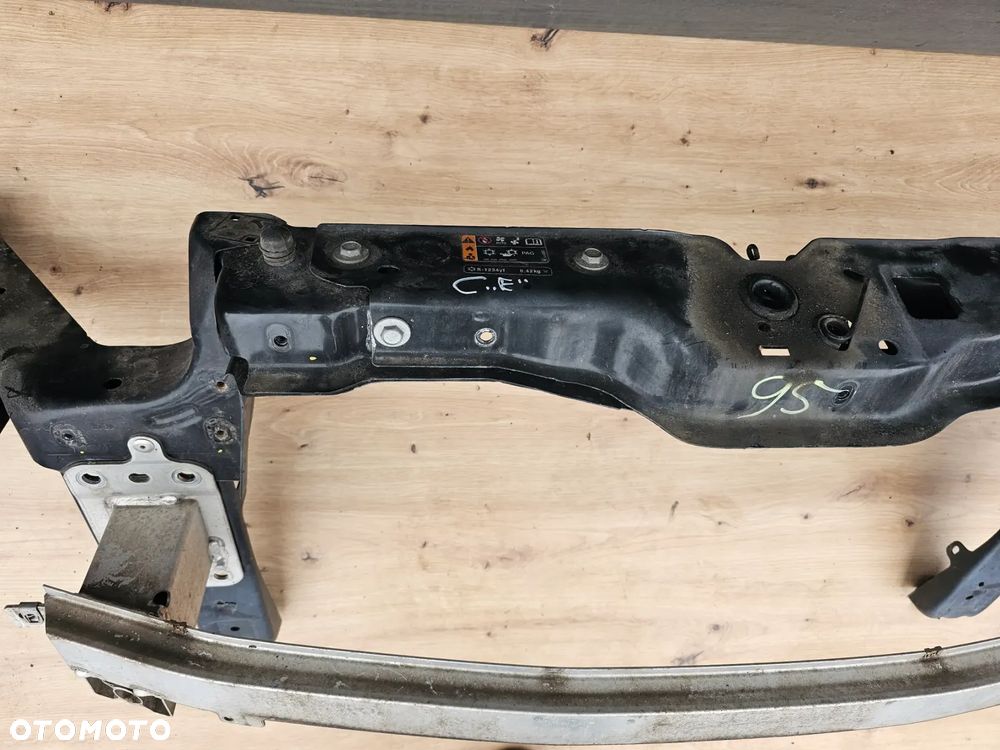 PAS PRZEDNI BELKA WZMOCNIENIE CZOŁOWE CZOŁÓWKA OPEL CORSA E KOMPLETNA ORYGINALNA DEMONTAŻ - 3
