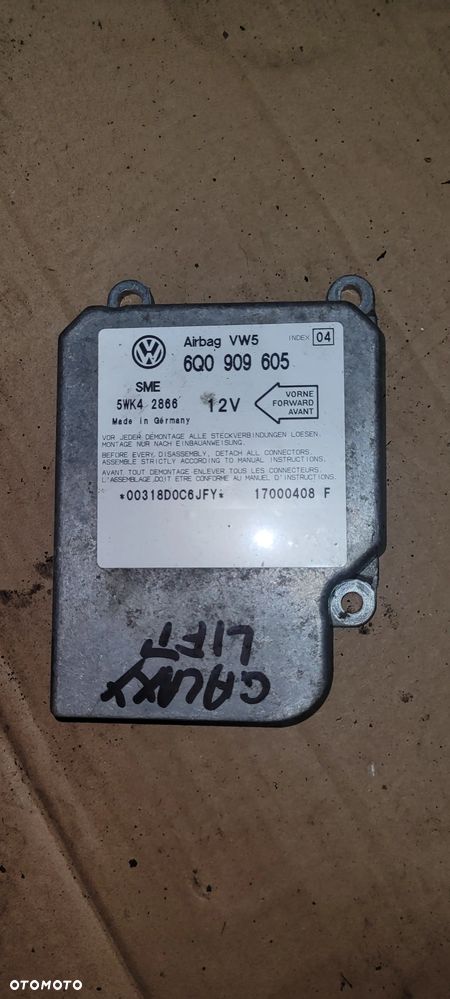 Volkswagen Golf IV Moduł Air bag - 2