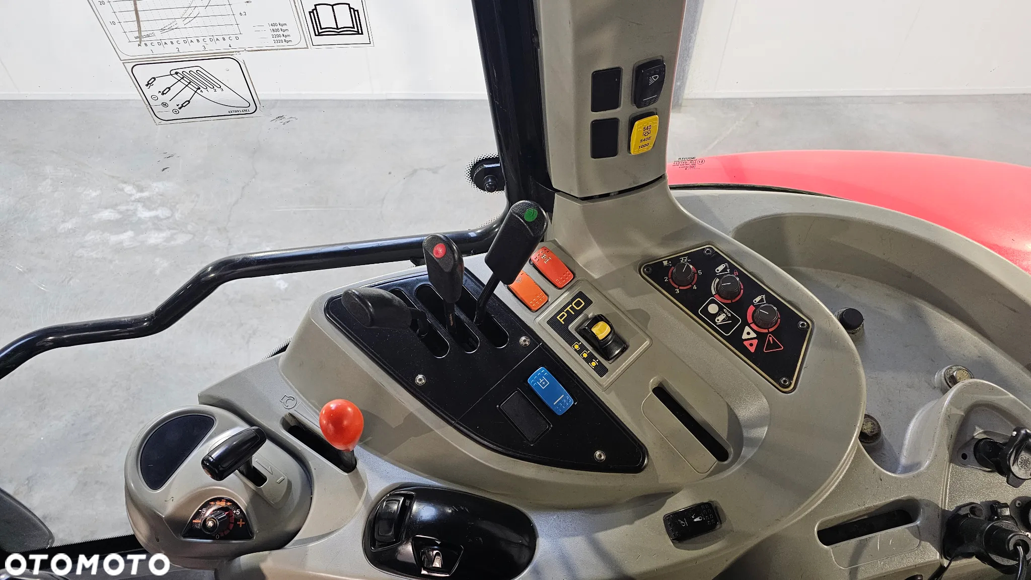 Massey Ferguson 5450 Dyna 4 Klimatyzacja Tur Nowe Opony 5445dyna Axos Arion T5.105 - 5