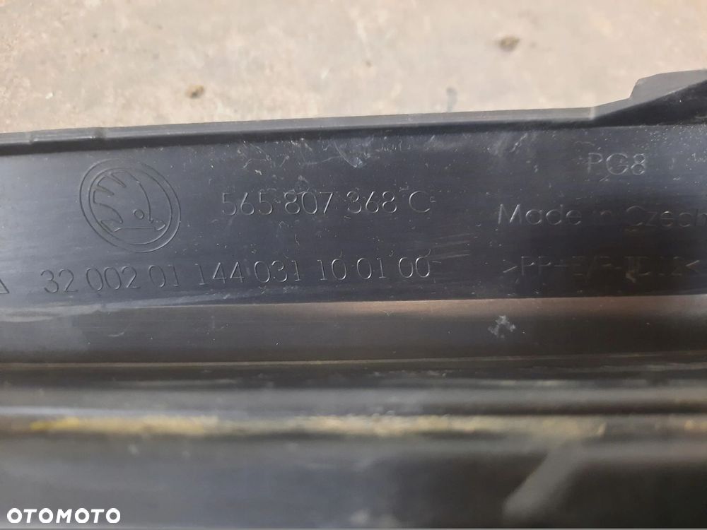 KRATKA ATRAPA ZDERZAKA PRZÓD PRAWA SKODA KODIAQ 565807368C - 4