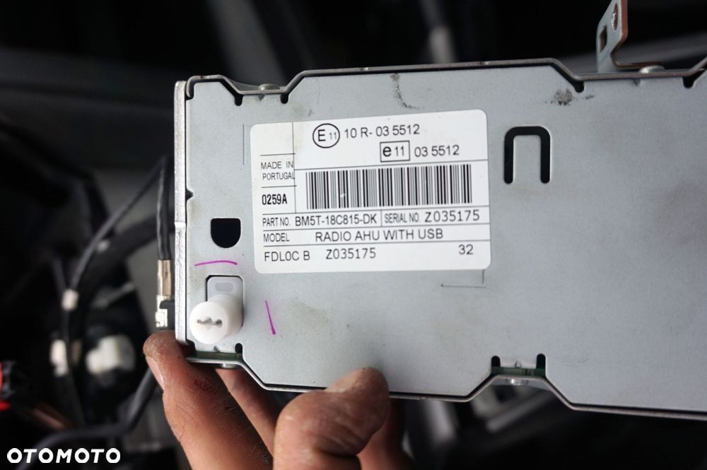 RADIO FABRYCZNE CD FOCUS III MK3 BM5T-18C815-DK AM5T-18K811-AD CM5T-18B955-AC BM51-18835-AF3JA6 FORD 2010-2014 - 3