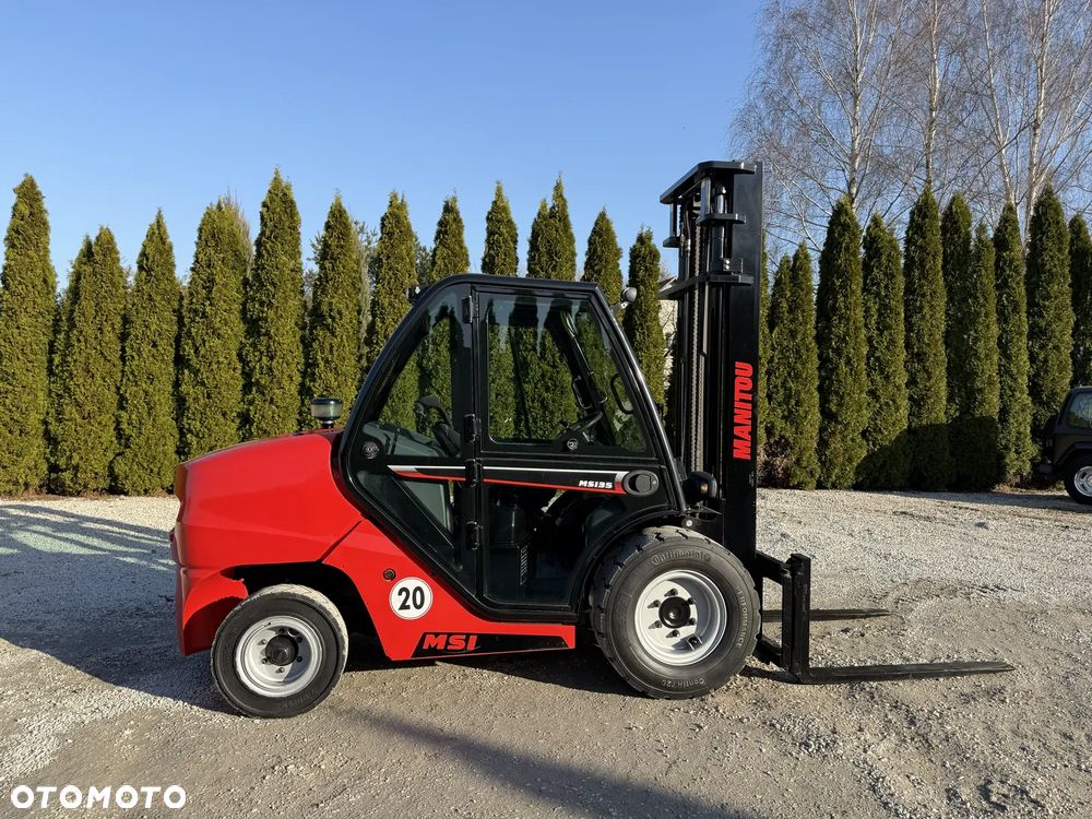 Manitou MSI 35 MSI35 / PIĘKNY / 2020 ROK! / TYLKO 1890 MTH / ORYGINAŁ / Z NIEMIEC / DIESEL / UDŹWIG 3,5T / 30 MSI30 35D AUSA LINDE - 9
