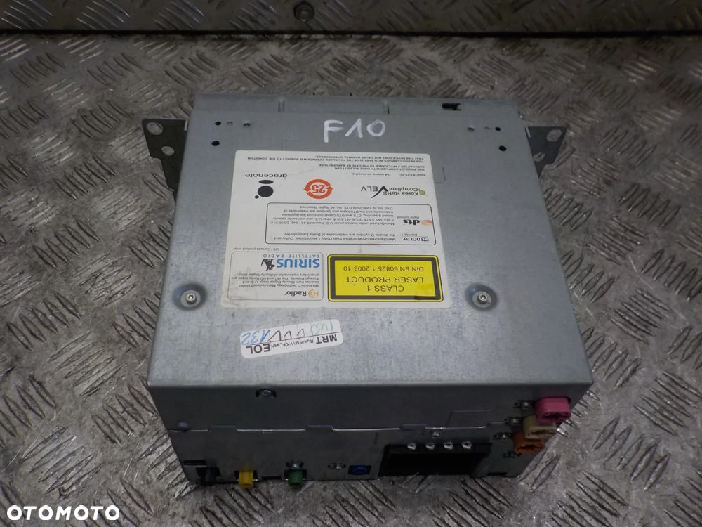 BMW SERIA 5 F10 RADIO NAWIGACJA HARMAN/BECKER 9237174 - 2