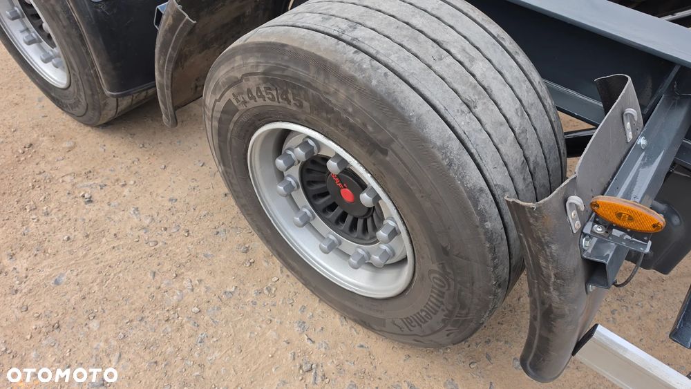 H&W 18.500zł netto TANDEM BDF GÓRNY ZACZEP JUMBO 19.5 OPONY HAMULCE TARCZOWE ST.BDB MOŻLIWOŚĆ TRANSPORTU - 13