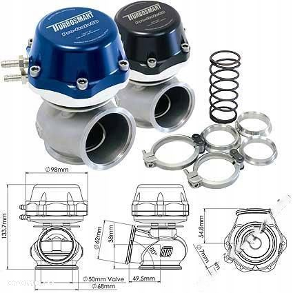 TURBOSMART ZAWÓR WASTEGATE 50mm GREDDY APEXI HKS - 3