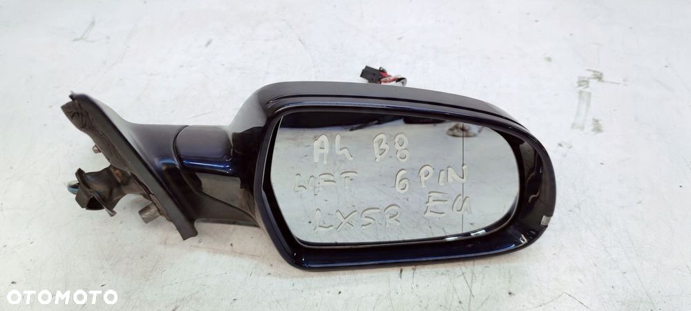 LUSTERKO ZEWNĘTRZNE PRAWE AUDI A4 B8 LIFT LX5R 6 PIN EUROPA - 1