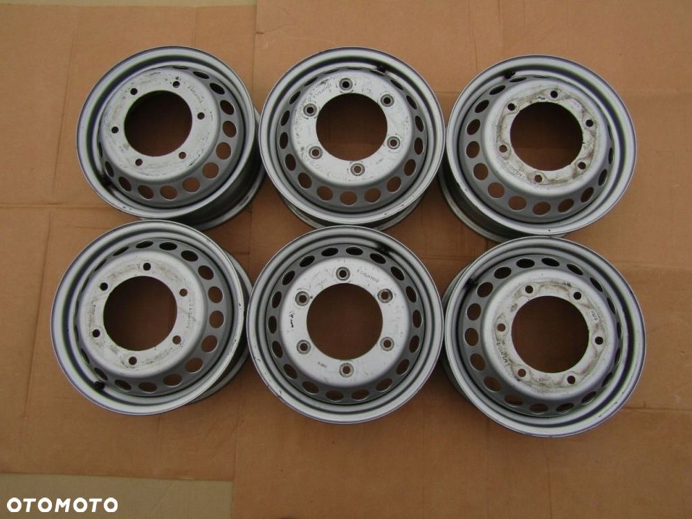 6x Felga Felgi 16 Mercedes Sprinter Bliźniak W906 W 907 906 VW Crafter 5,5j - 1