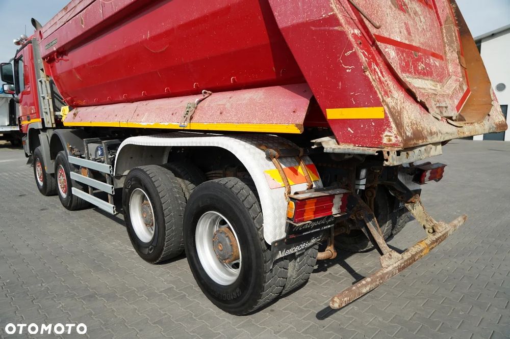 Mercedes-Benz ACTROS 4144 / 8x8 / WYWROTKA TYLNOZSYPOWA / MEILLER KIPPER / EURO 5 - 15