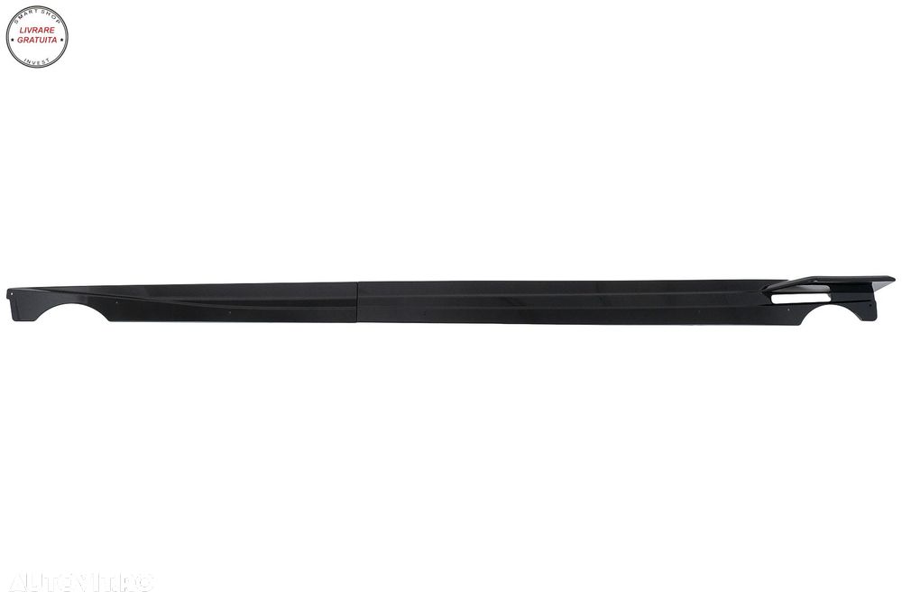Pachet Exterior Aero BMW X7 G07 LCI M-Tech (2023-) Black Knight Design Negru Lucio- livrare gratuita - 19