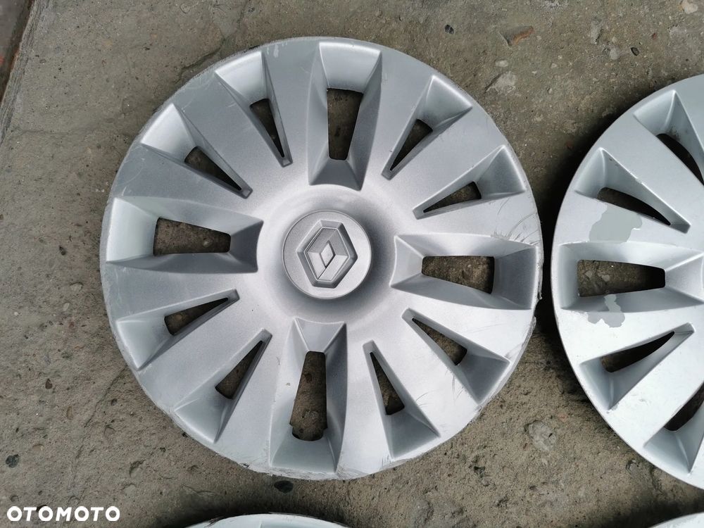 Renault Clio Twingo Modus Megane Scenic Kołpaki 15" KOMPLET - 4