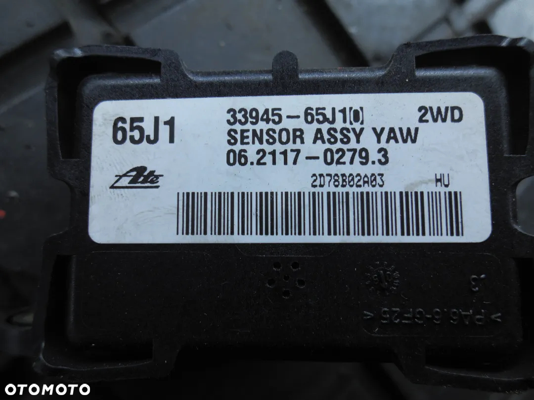 CZUJNIK ESP 33945-65J10 SUZUKI SWIFT MK6 - 2