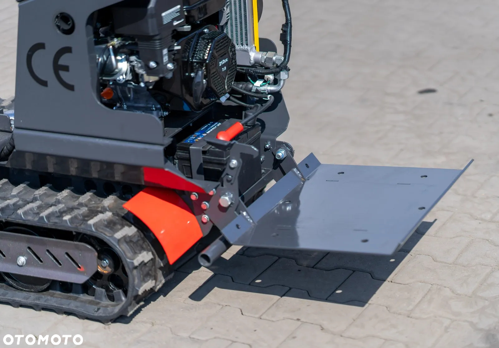 Kingway GP500 Dumper Wozidło taczka Miniwywrotka 500kg na GĄSIENICACH - 5