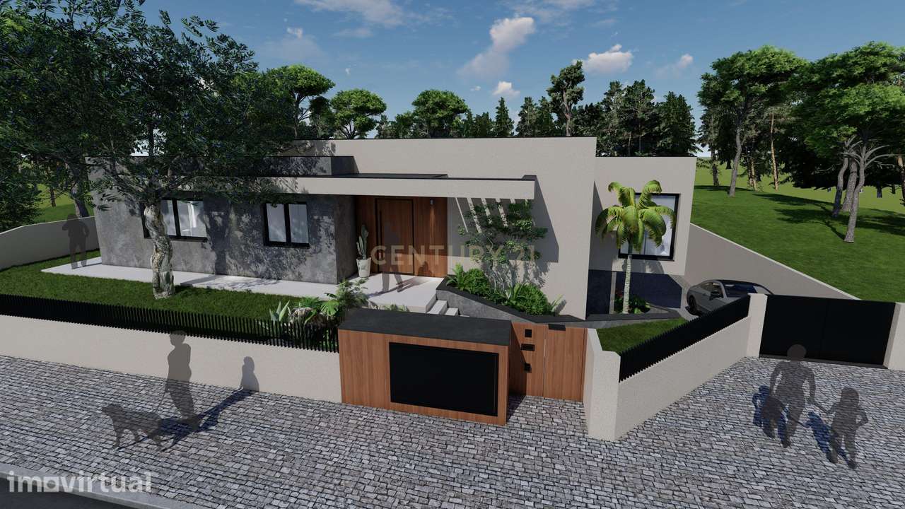Moradia térrea com cave em lote 613m2- Amora, Seixal - Grande imagem: 3/21