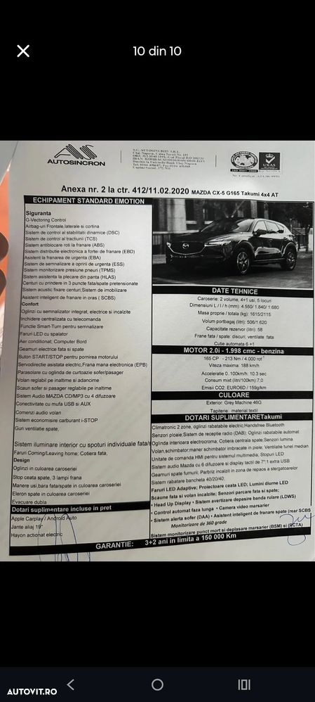 Mazda CX-5 G165 4x4 AT Takumi - 14