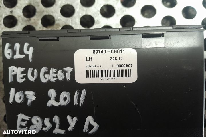 Modul inchidere centralizata 89740-0H011 89740-0H011 Peugeot 107 1 [f - 2