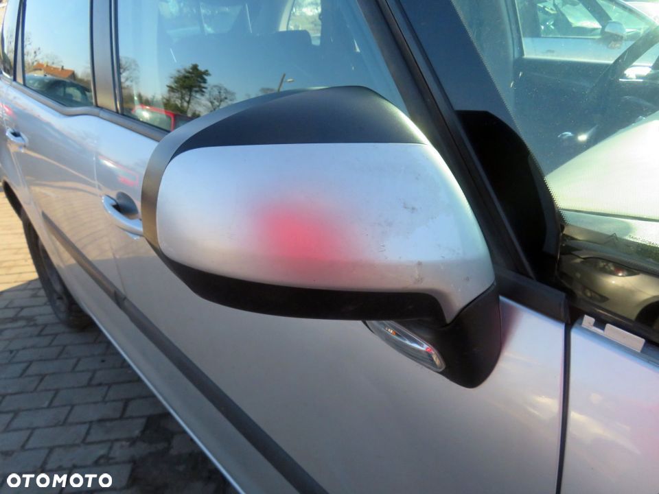 LUSTERKO ELEKTRYCZNE PRAWE C4 PICASSO I EZRC 9-PIN SREBRNY 6+3 CITROEN 2006-2010 - 1