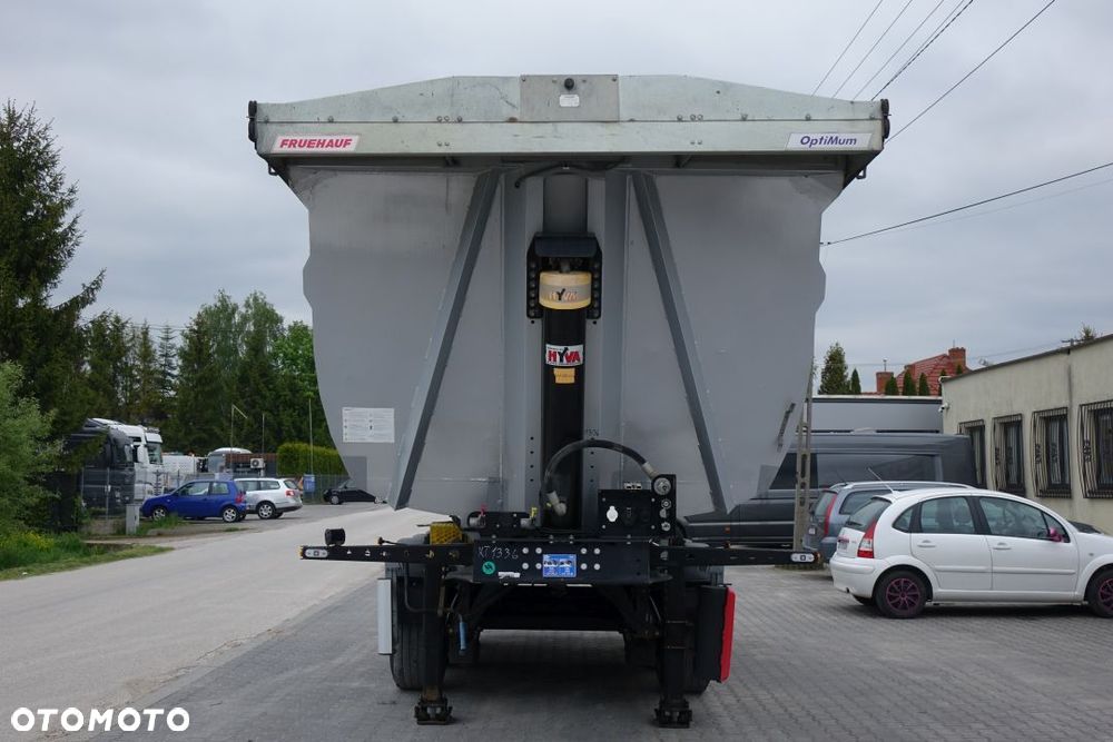 Fruehauf WYWROTKA 28m3 / OSIE SAF / OŚ PODNOSZONA / HYDROKLAPA / SZYBER ZBOŻOWY / ELEKTRYCZNA PLANDEKA - 2