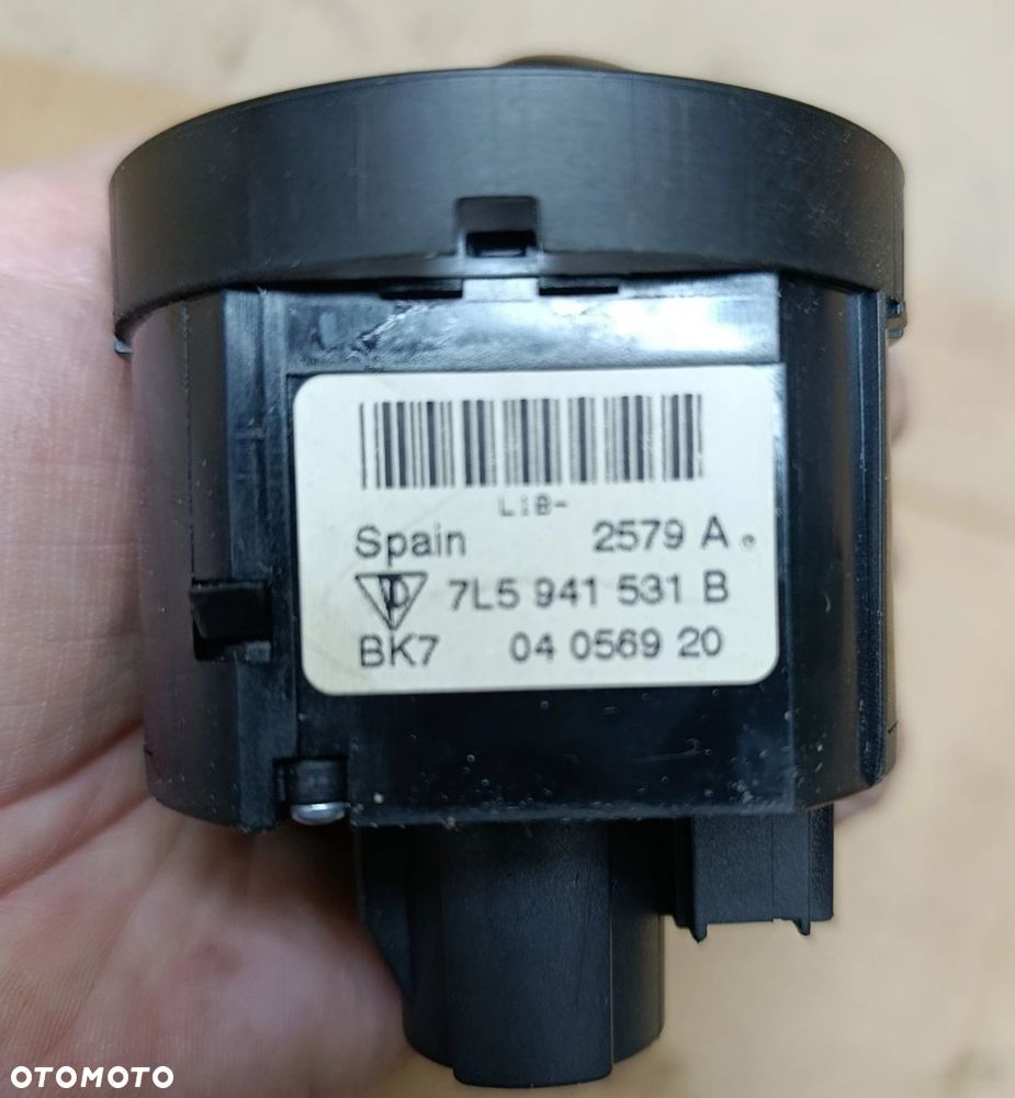 Cayenne I włącznik świateł EU Porsche 7L5 941 531 B - 2