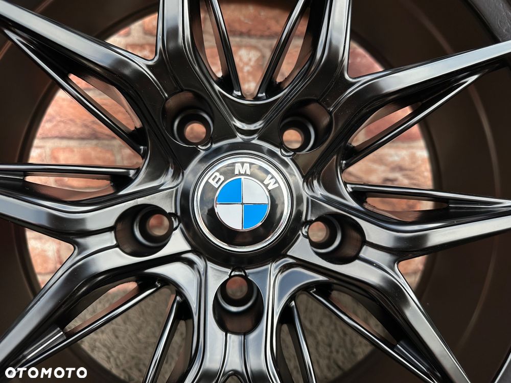 Nowe czarne alufelgi 18 BMW 5x120 felgi 8j ET35 F10 Z3 Z4 E46 X1 X3 E83 F25 E90 F30 F34 GT F01 F12 F20 E87 E60 xDrive Opel Insignia JR44 JR21 Haxer HX036 Styling M Pakiet Forzza Oregon - 7