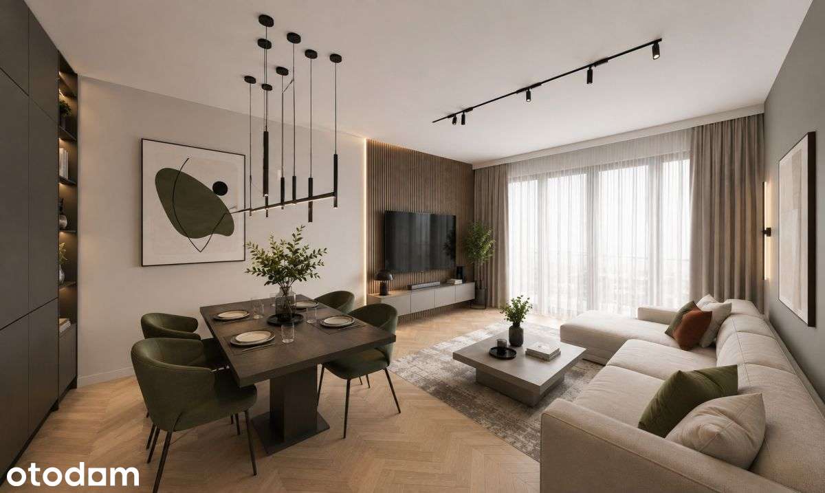 2 pokoje | 37 m2 | Bez Prowizji | Duży balkon