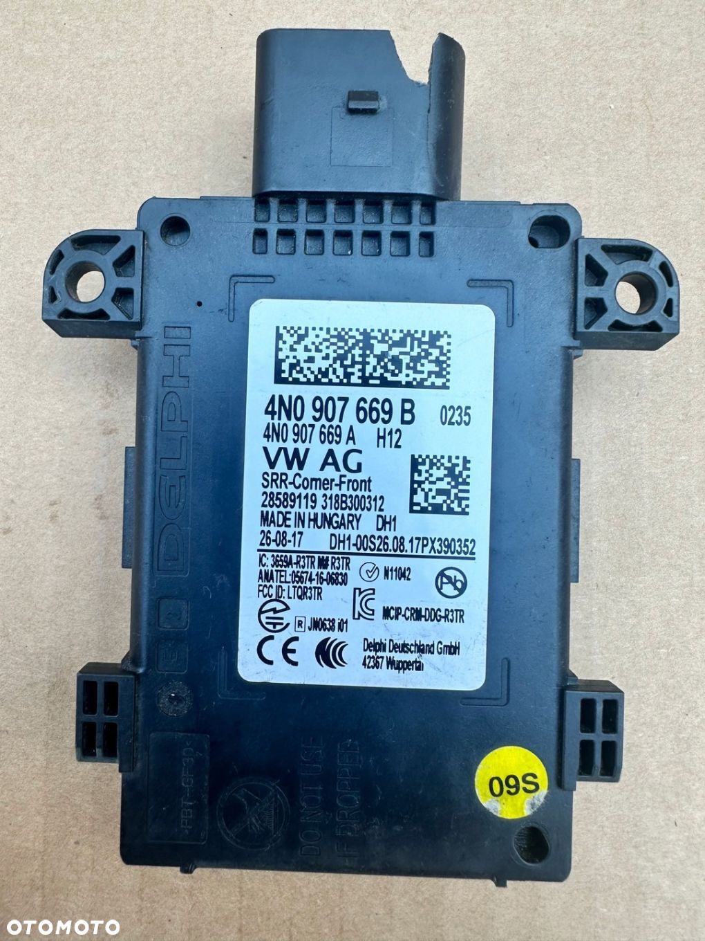 Radar Asystent pasa Dystronic Audi 4N0907669B - 1