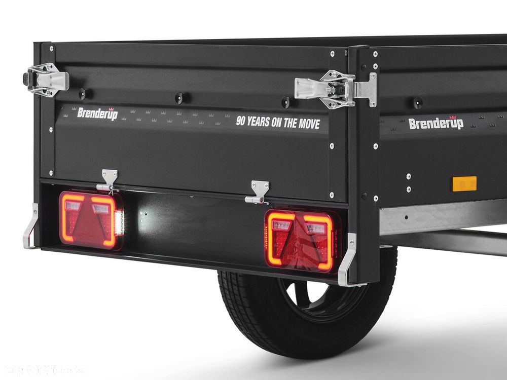 Brenderup 1205S BLACK LIMITED EDITION 750kg 203x116x35 PRZYCZEPA NOWA! HIT! - 3