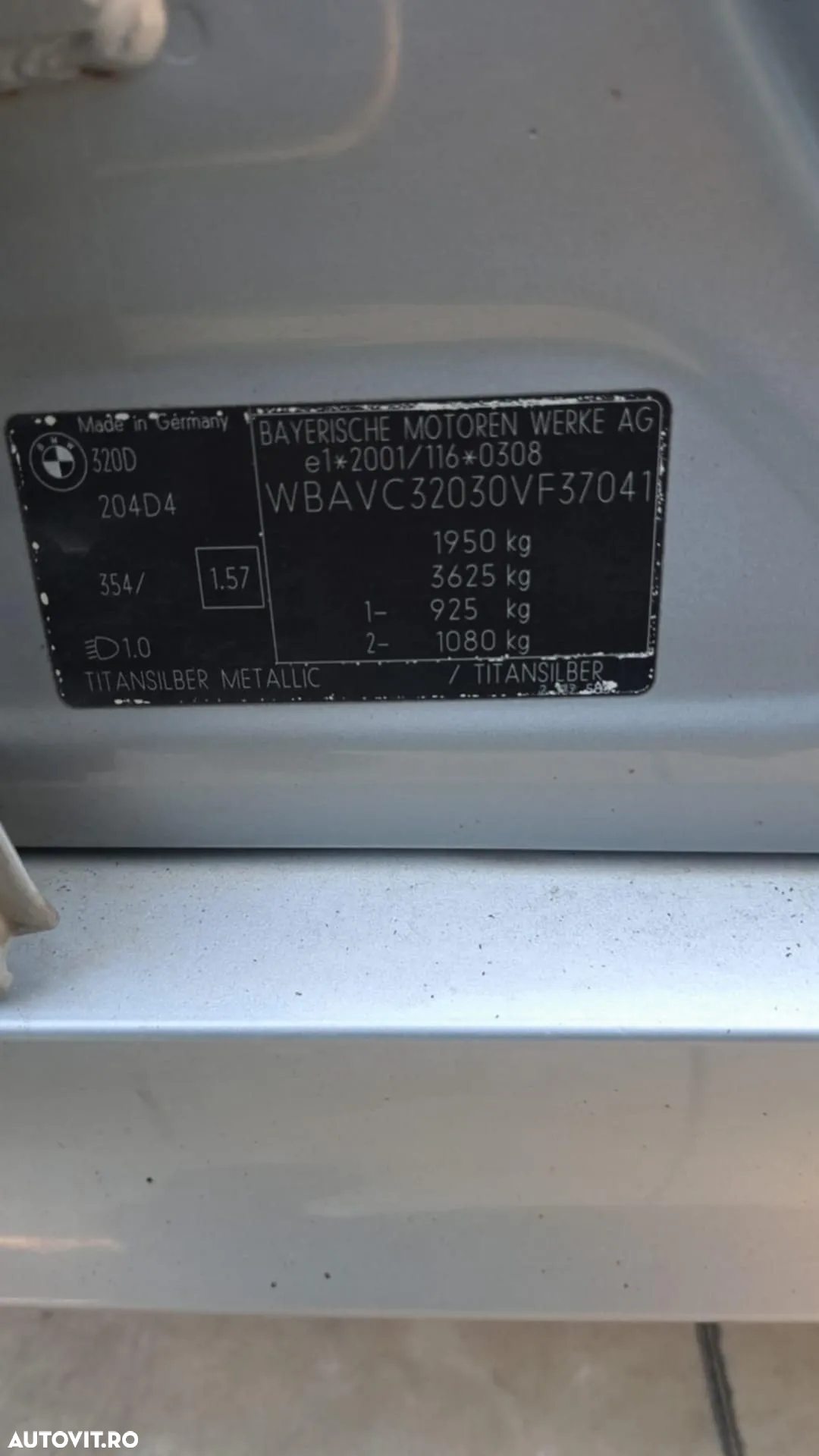 Dezmembram BMW E90 2.0 D M47 163 CP an 2006 - 8