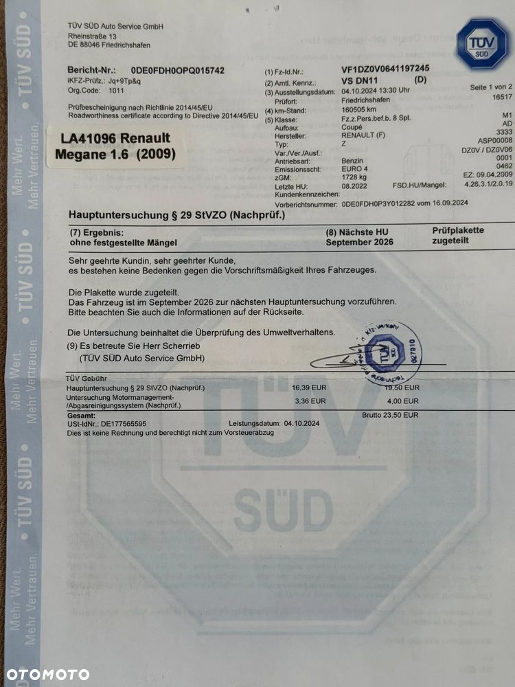 Renault Megane 1.6 16V Dynamique - 25