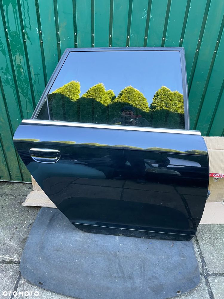 AUDI A6 C6 04- drzwi lewe prawe przód tył bez rdzy LZ9Y czarne kombi - 4