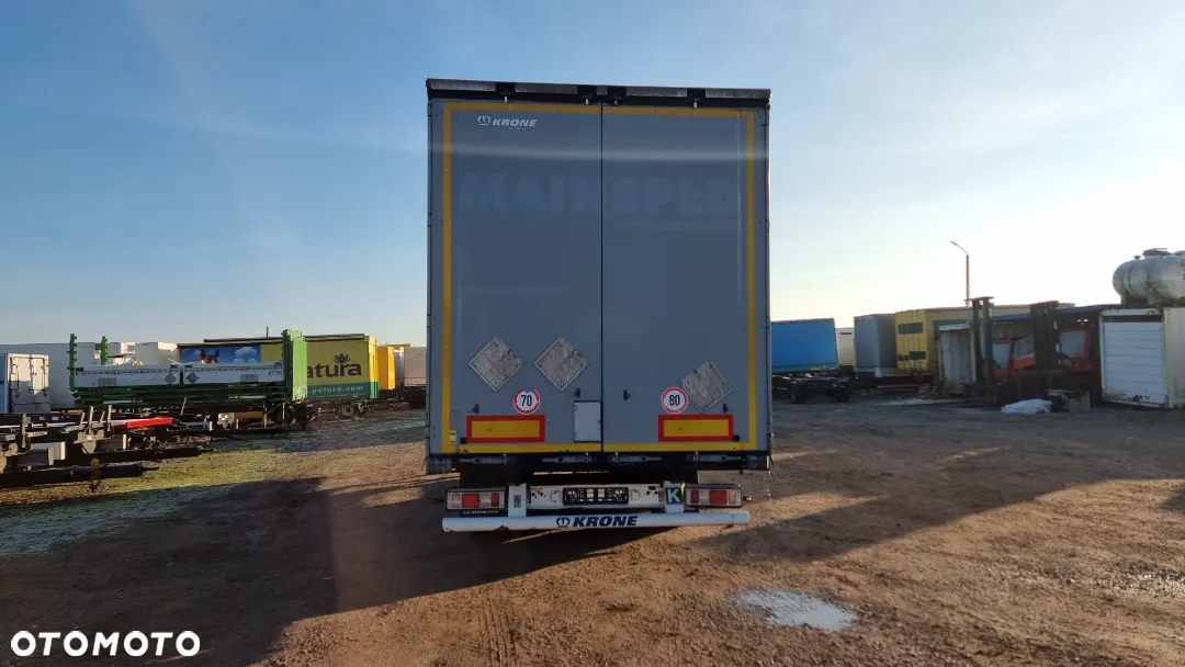 Krone NACZEPA BURTO-FIRANKA 13.60x2.65 MULTI LOCK SUWANY DACH 2014rok STANDARD St. BDB MOŻLIWOŚĆ TRANSPORTU - 4