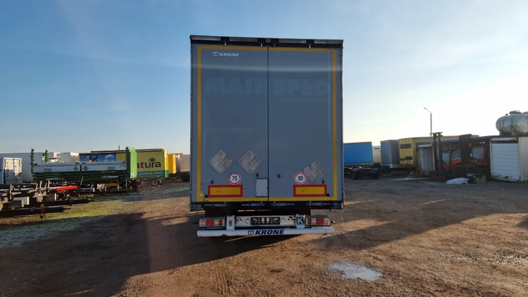 Krone NACZEPA BURTO-FIRANKA 13.60x2.65 MULTI LOCK SUWANY DACH 2014rok STANDARD St. BDB MOŻLIWOŚĆ TRANSPORTU - 4