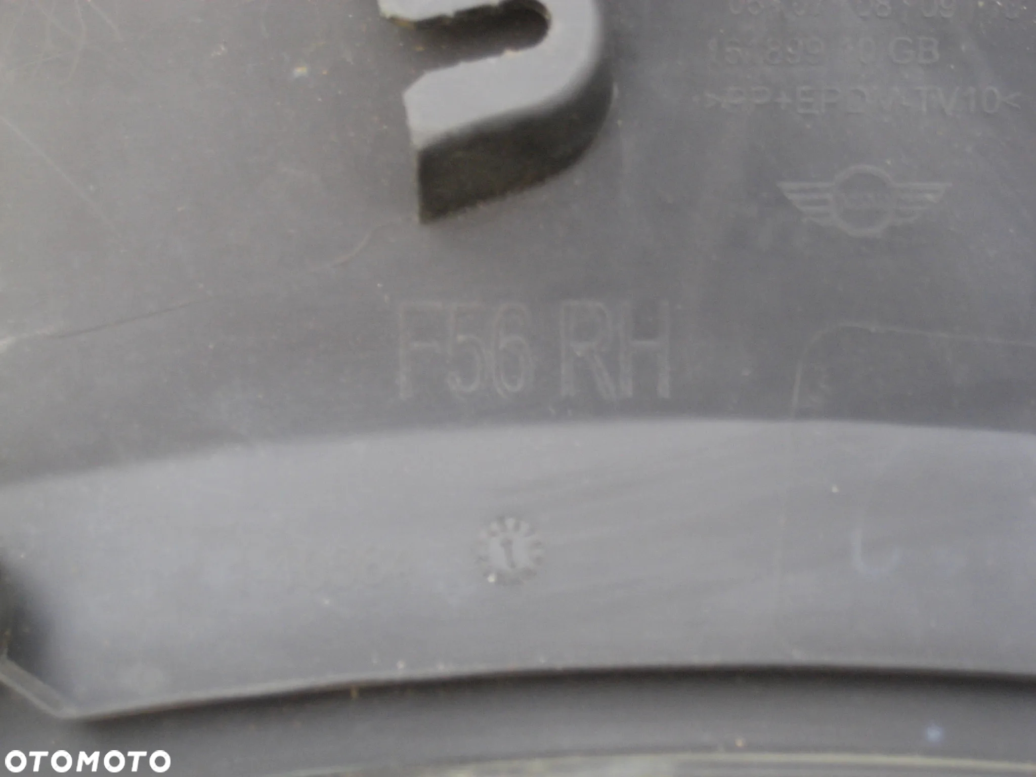 mini cooper f56 lift 21-23r listwa nakładka błotnika tył prawa 9450662 - 8