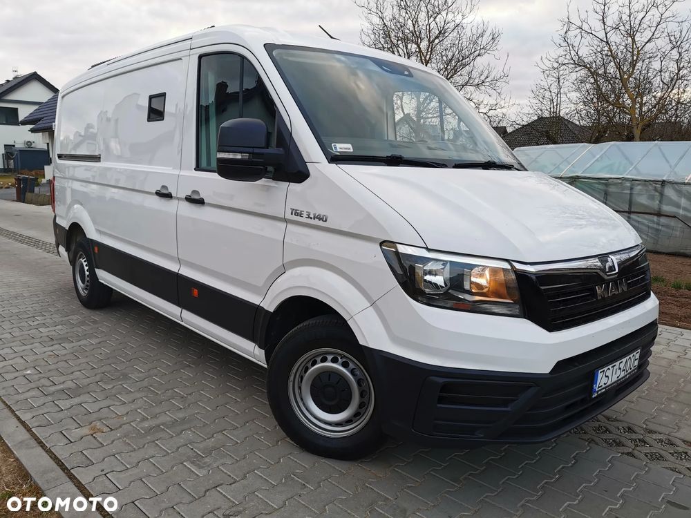 MAN TGE 3.140 2.0 TDi L3H1 VAT-1 klima średni niski Faktura Vat 23% - 12