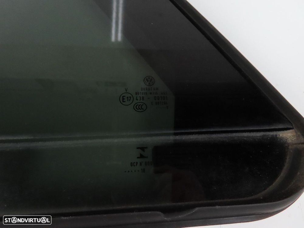 Vidro fixo porta Escurecido Esquerdo/Trás Seminovo/ Original VW T-ROC (A11) - 2